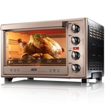 北美电器(aca)ato-ca38ht 38升 多功能专业 家用烘焙电烤箱329元包邮